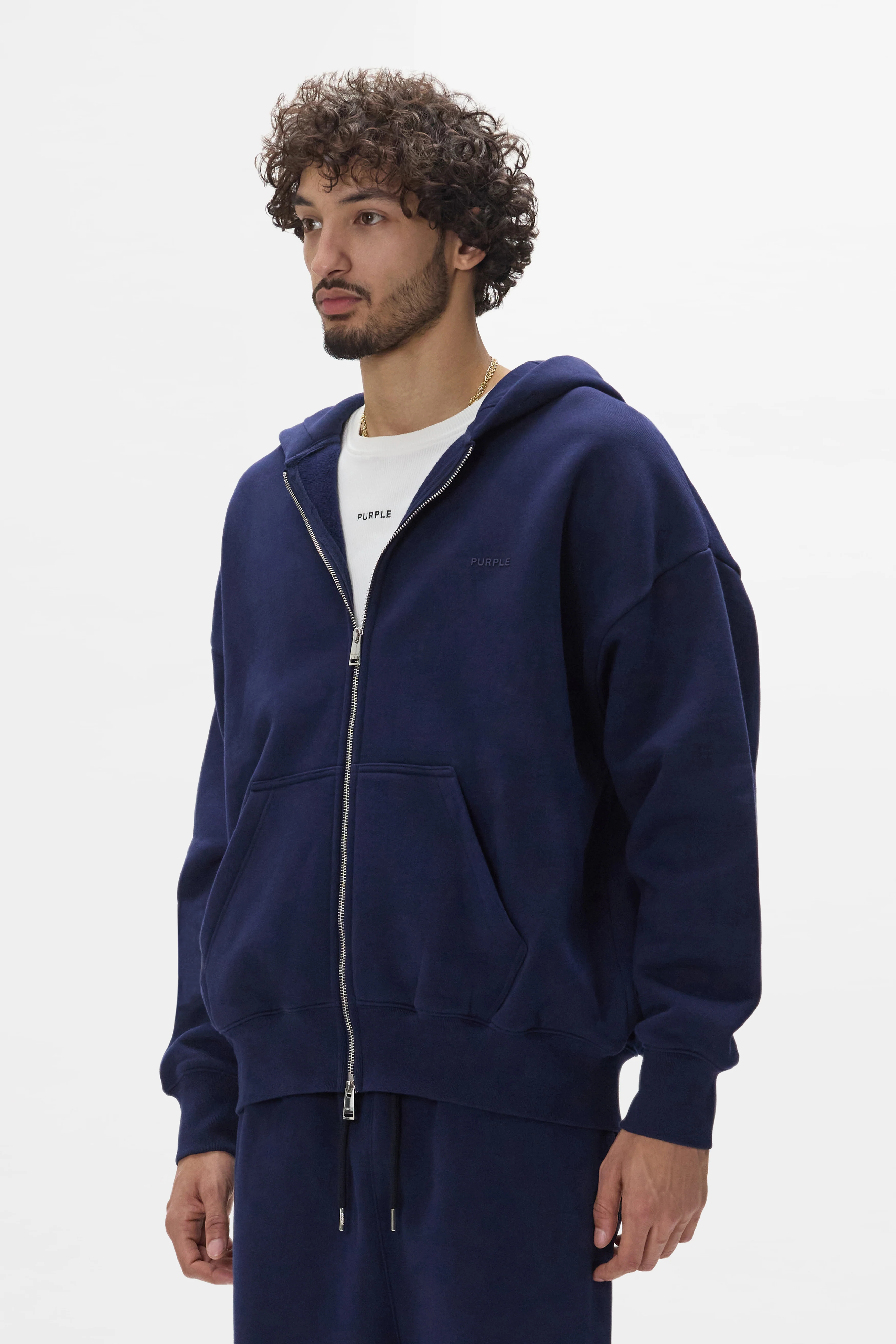 Basic Zip-Up Hoodie - Image 2