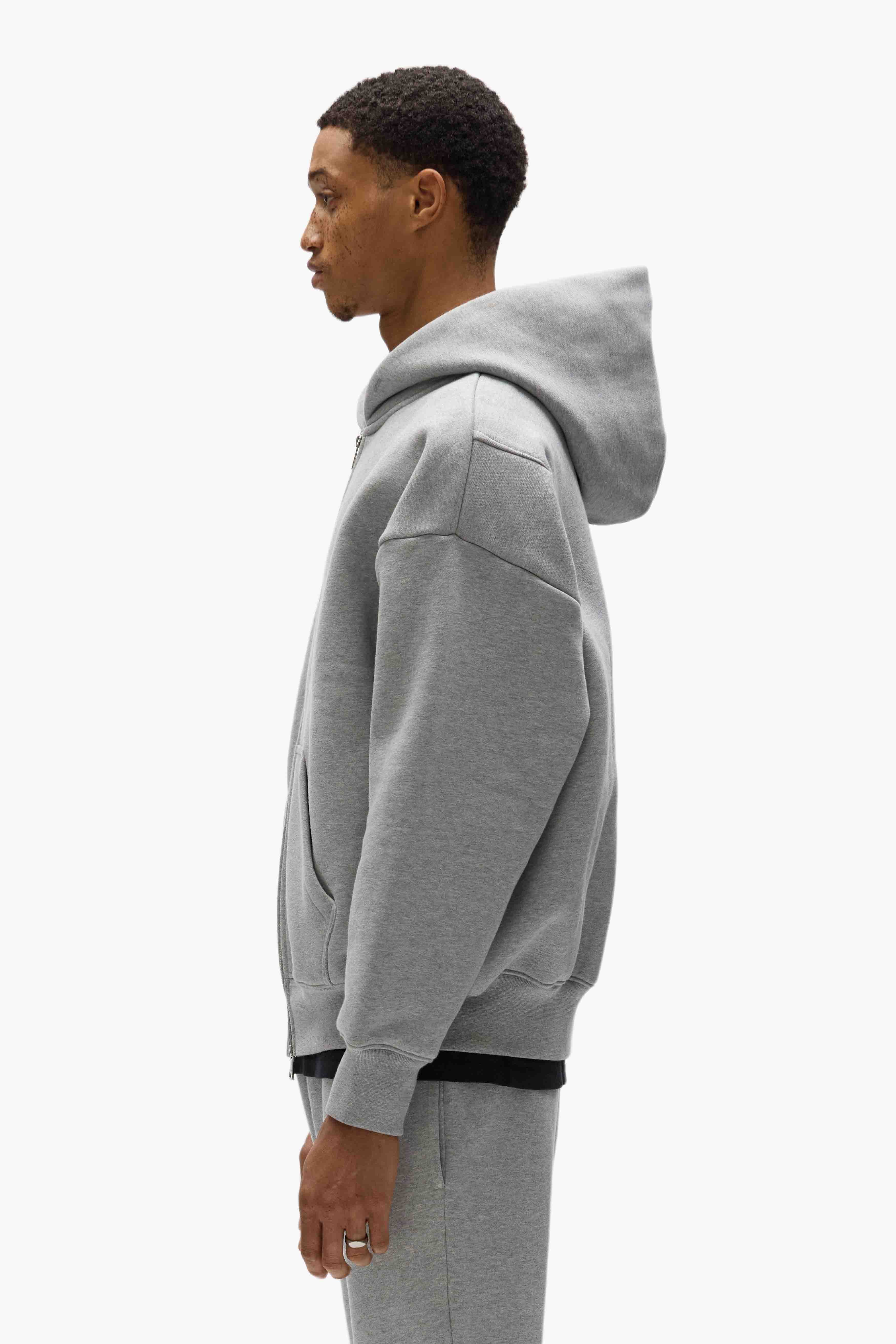 Basic Zip-Up Hoodie - Image 2