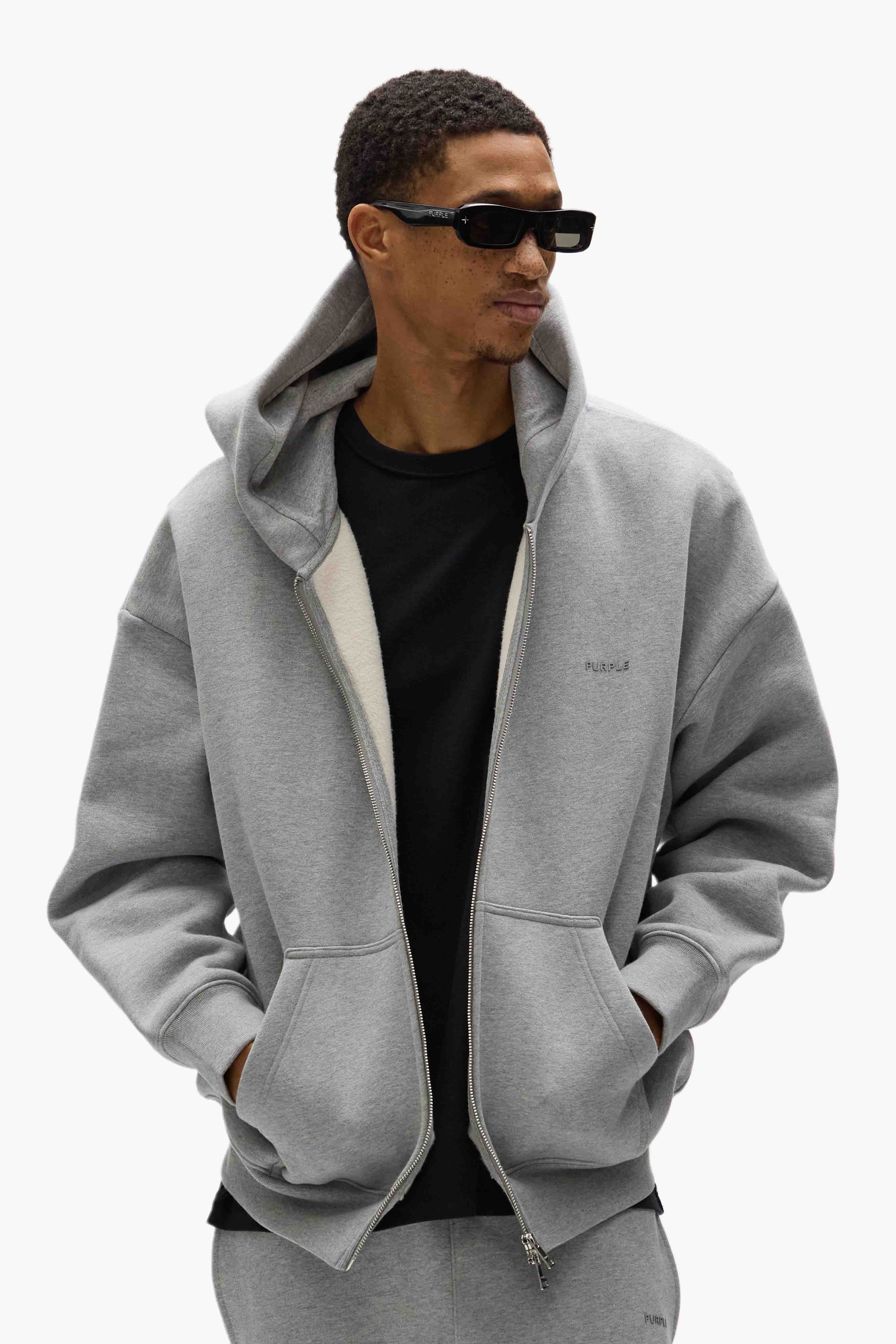 Basic Zip-Up Hoodie - Image 4