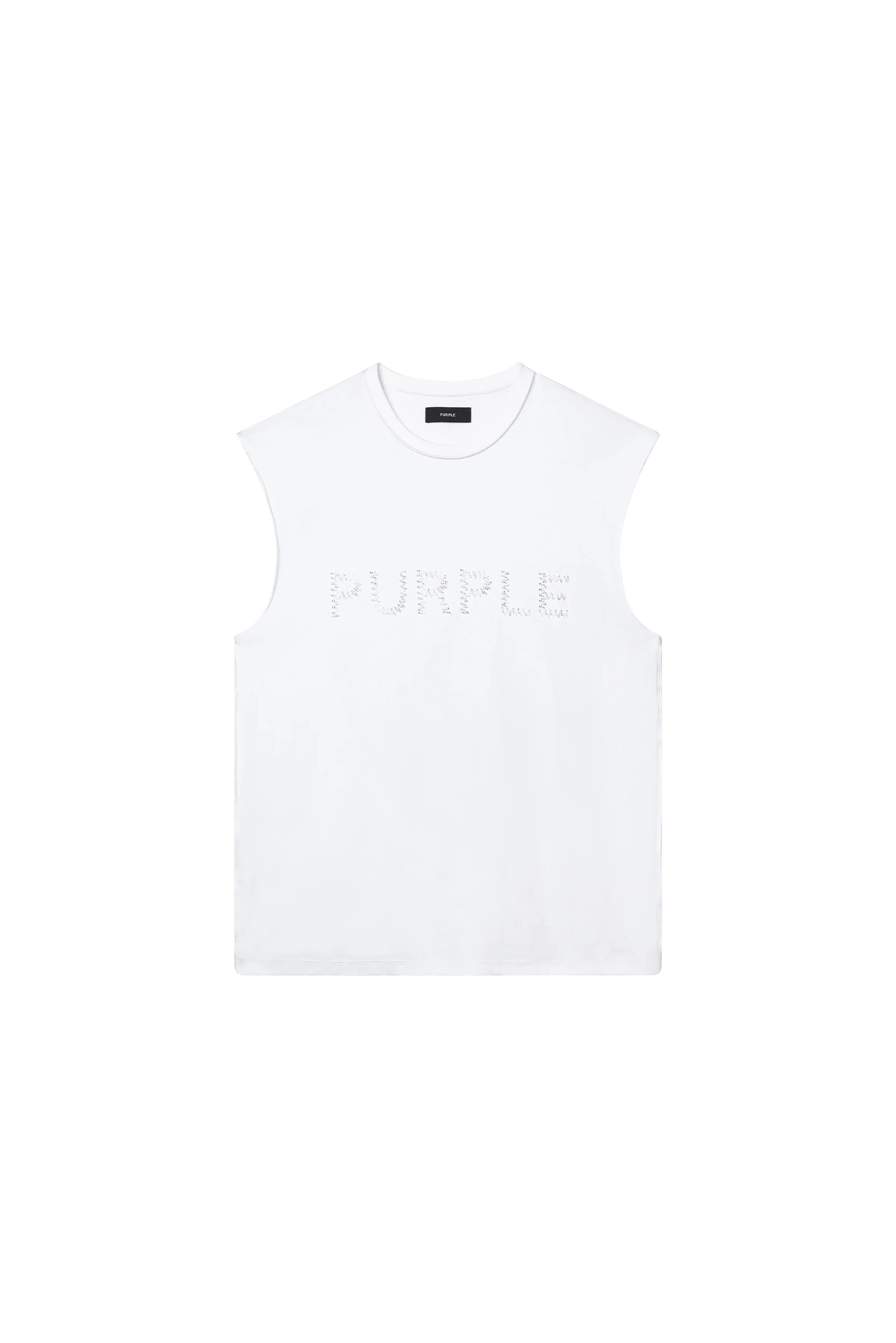 Beaded Wordmark Tank Top