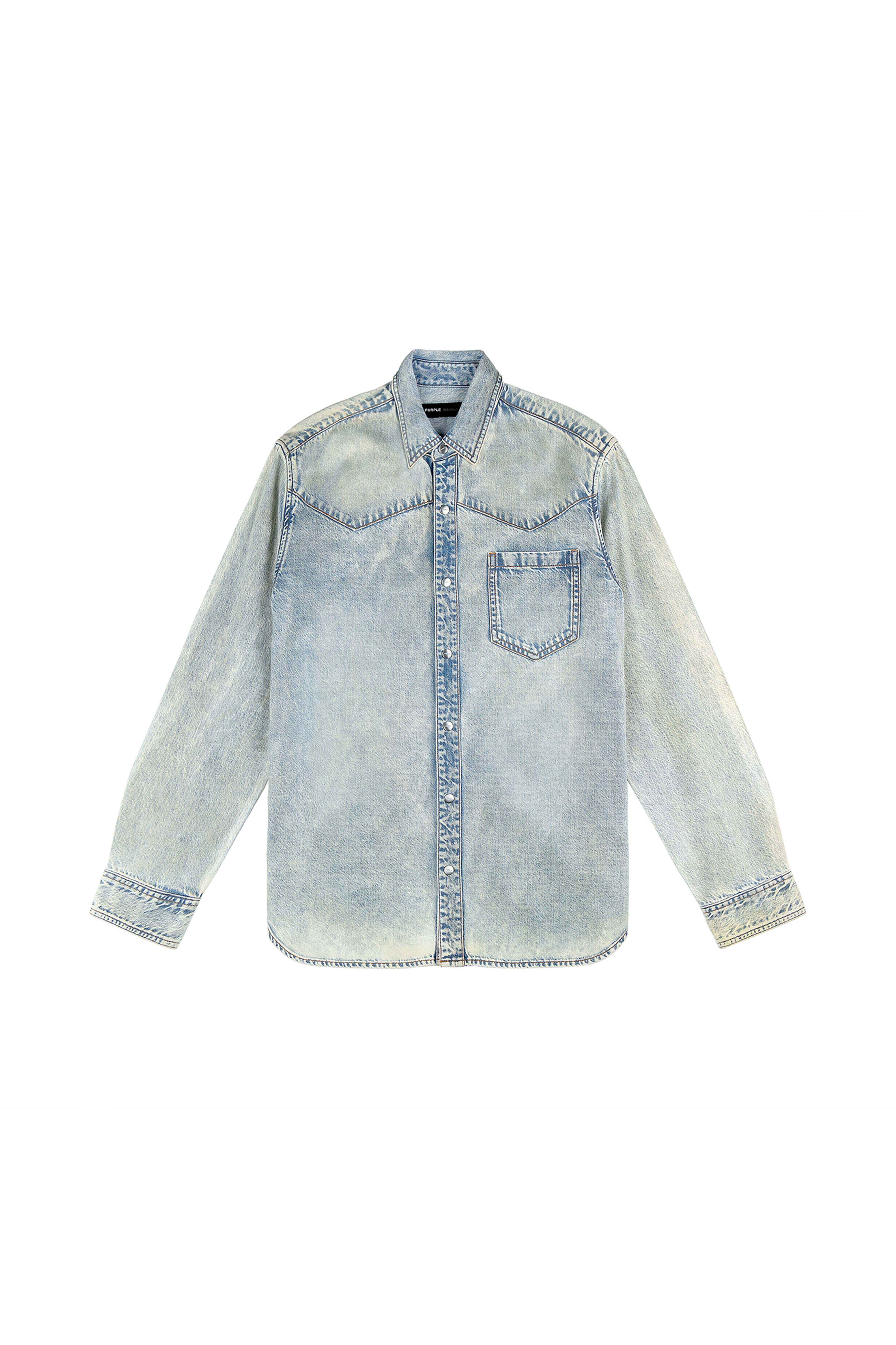 Coated Western Shirt - Image 3