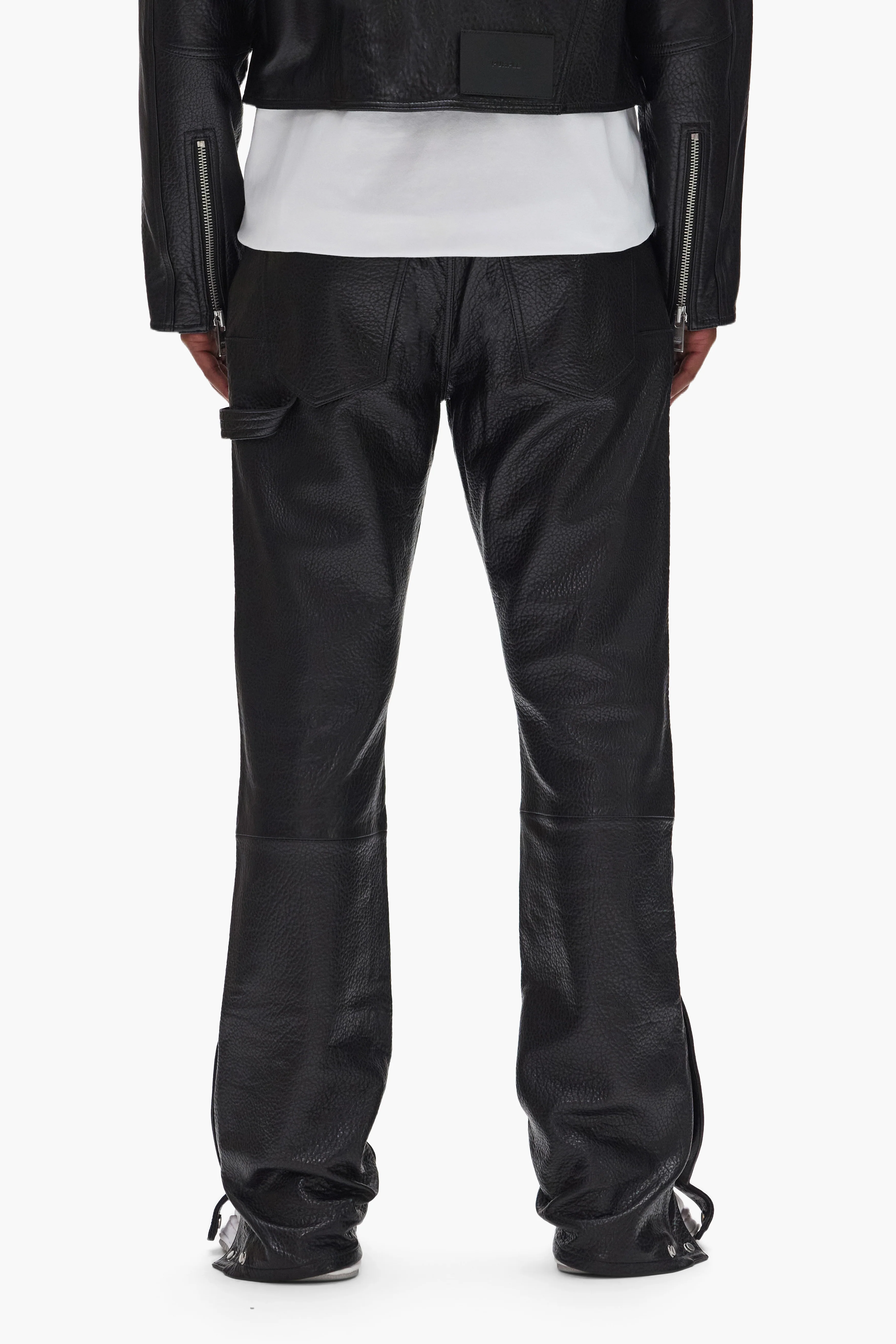 Leather Carpenter Snap Pant - Image 4