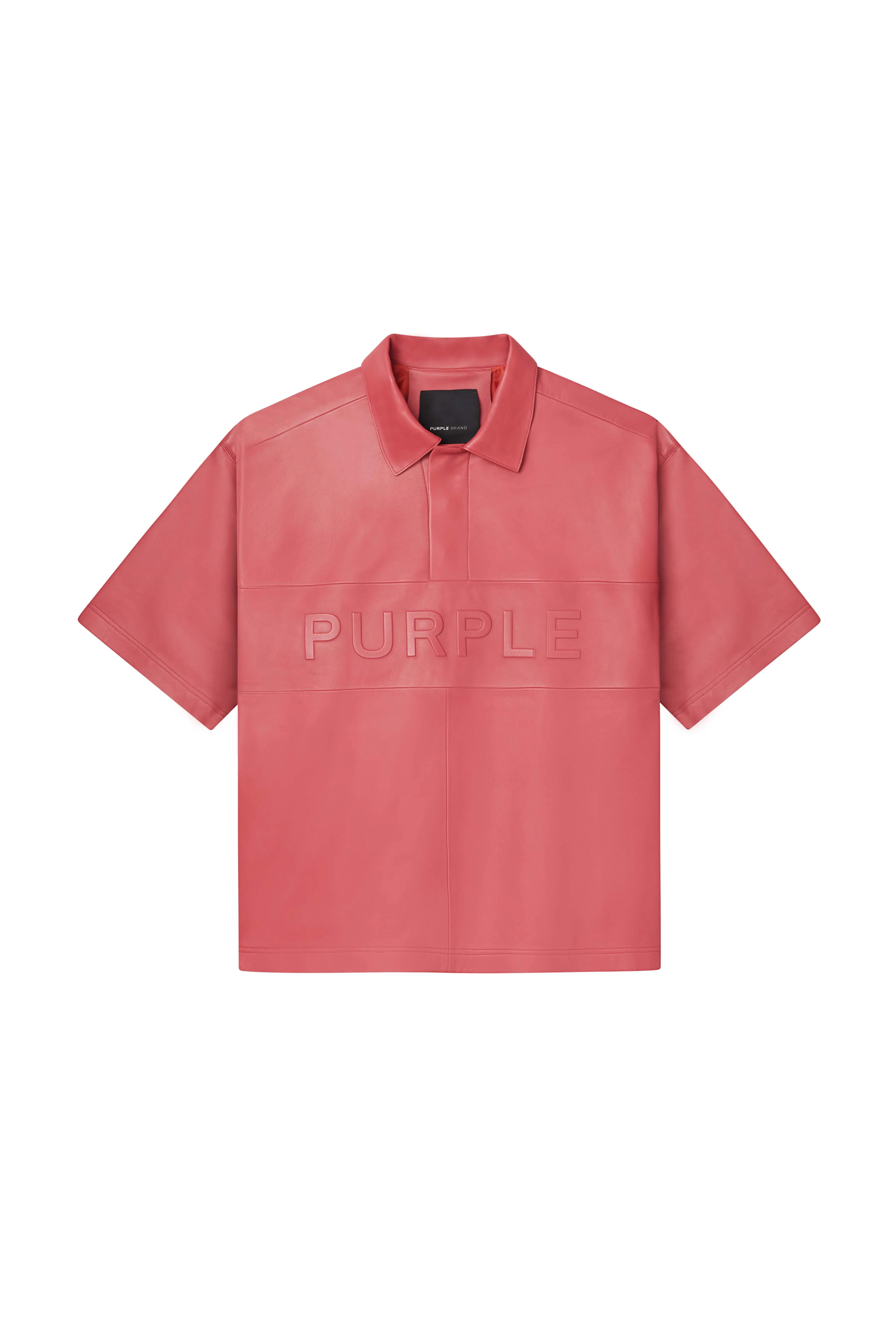 Leather Polo Shirt - Image 5