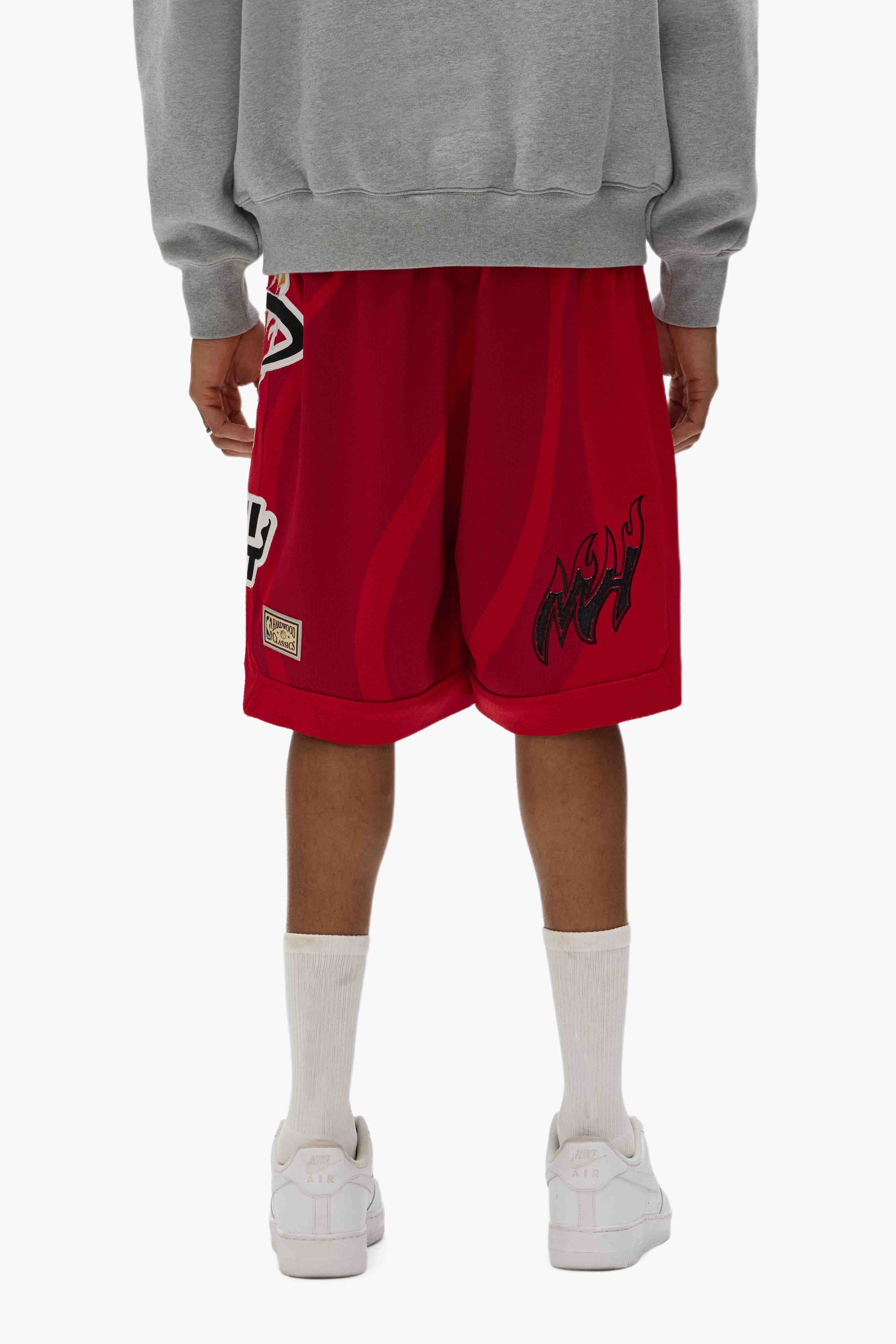 Miami Heat Mesh Shorts - Image 3