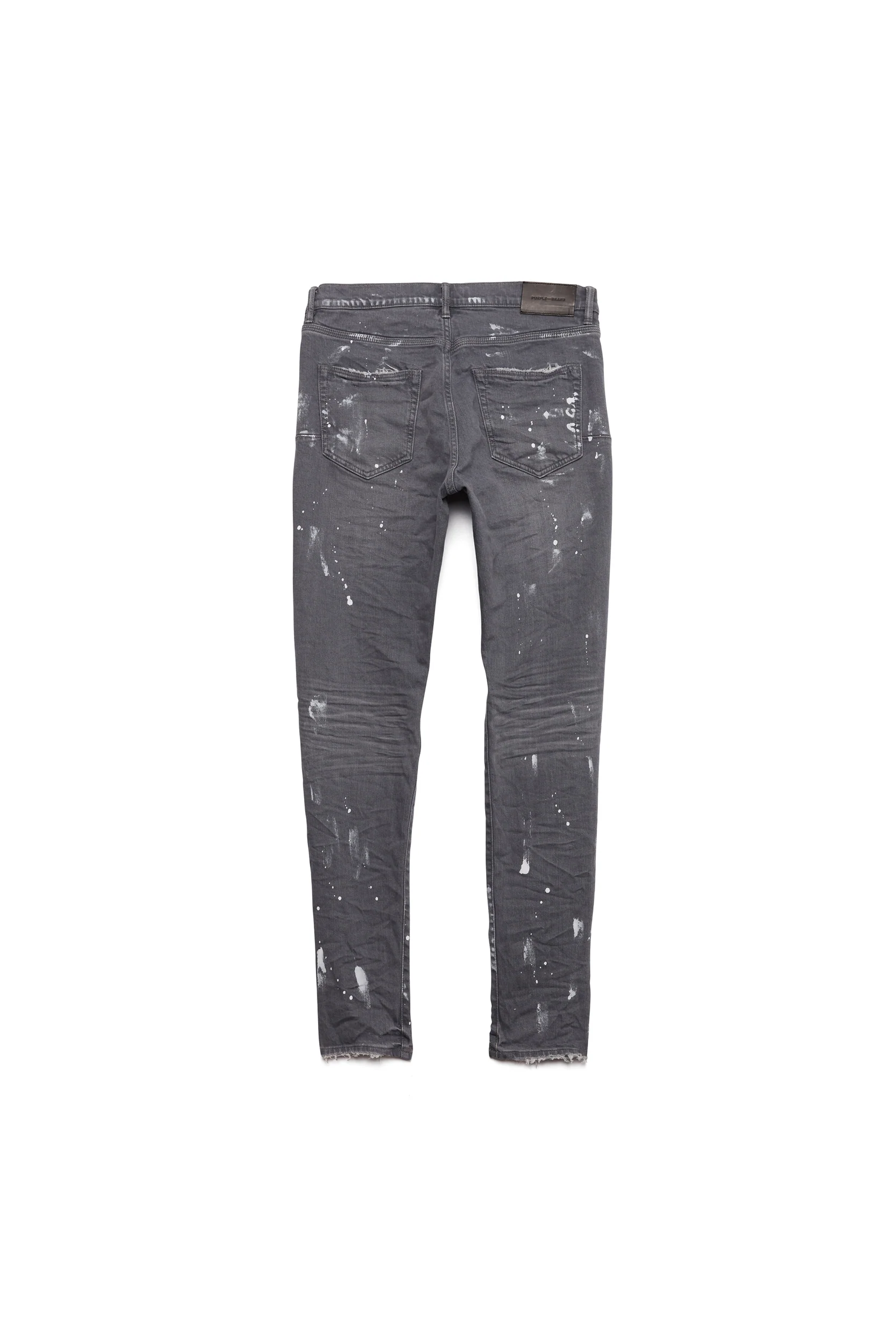 P001 Worn Grey Knee Slit - Image 5