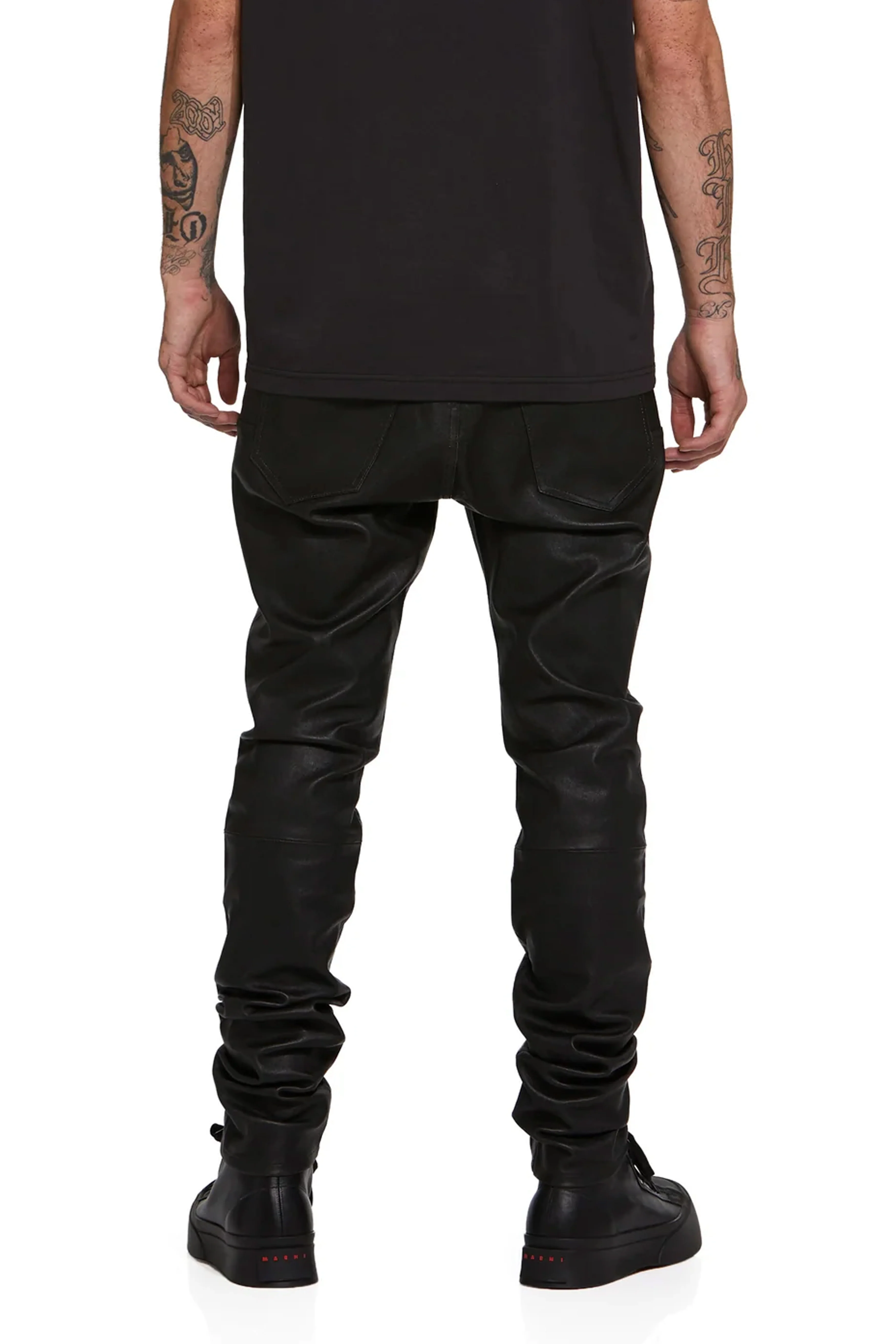 P001 Stretch Leather Black Beauty - Image 2