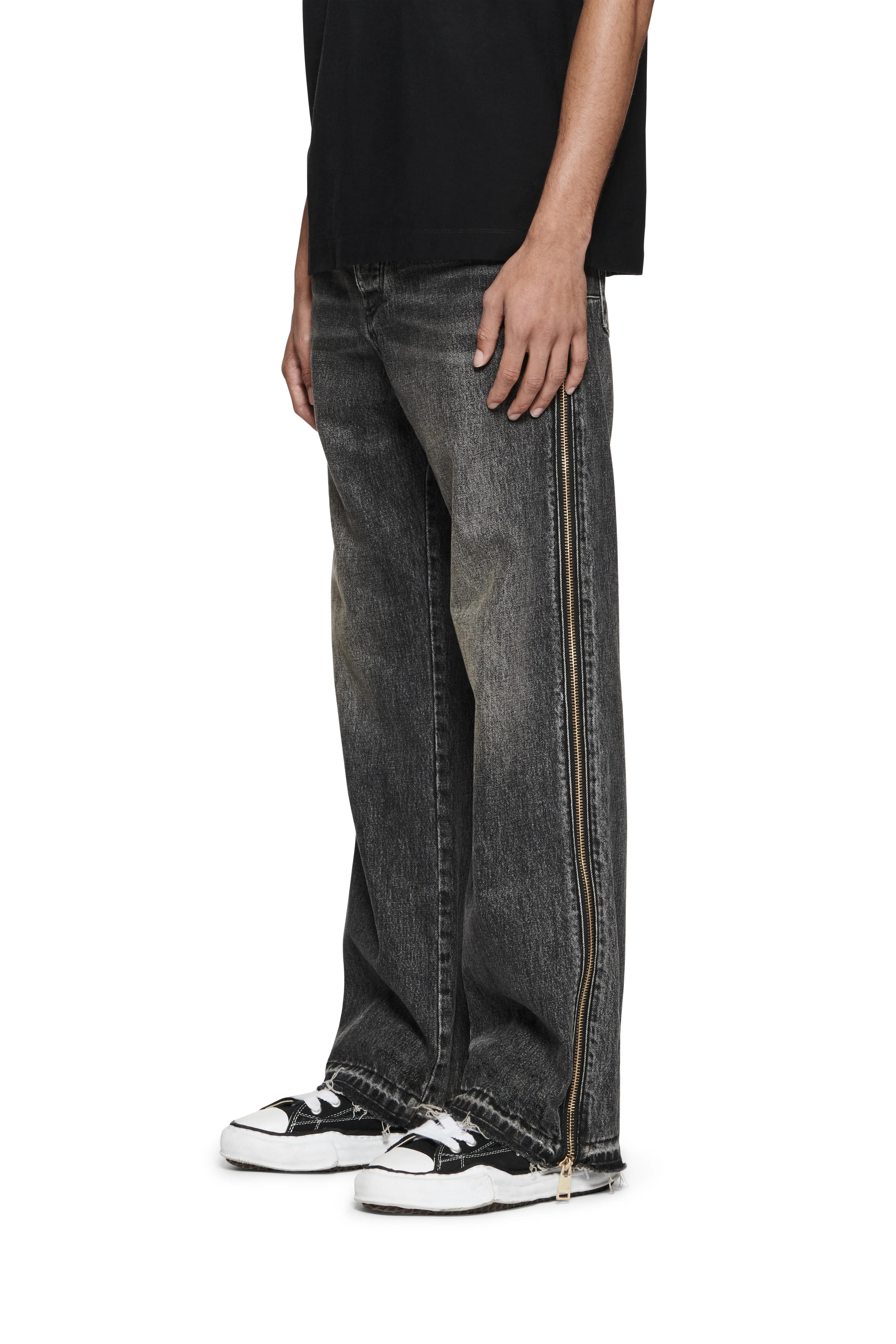 P018 Full Side Zip Faded - Image 2