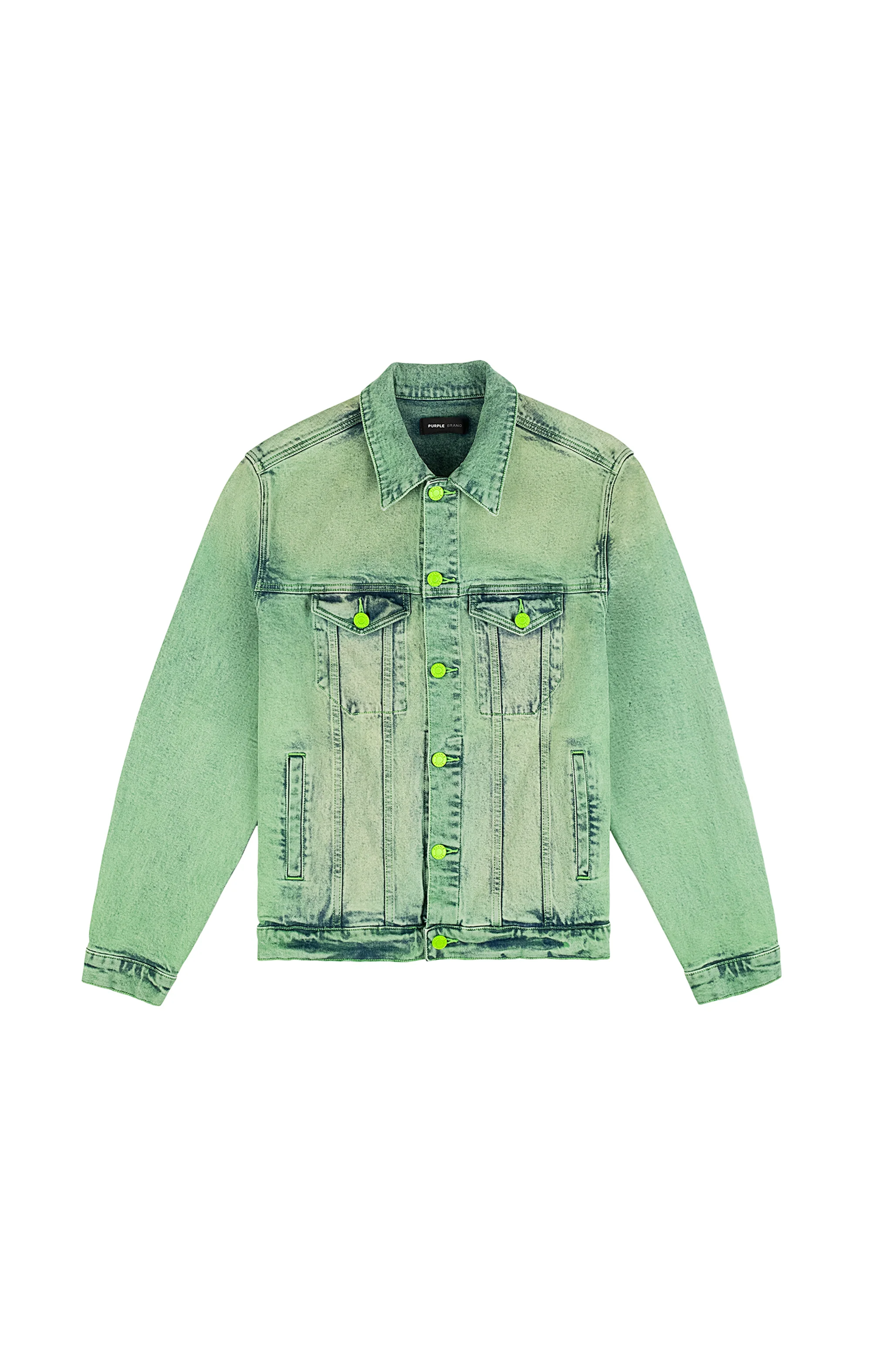 P024 Shadow Upper Cut Trucker Jacket - Image 3