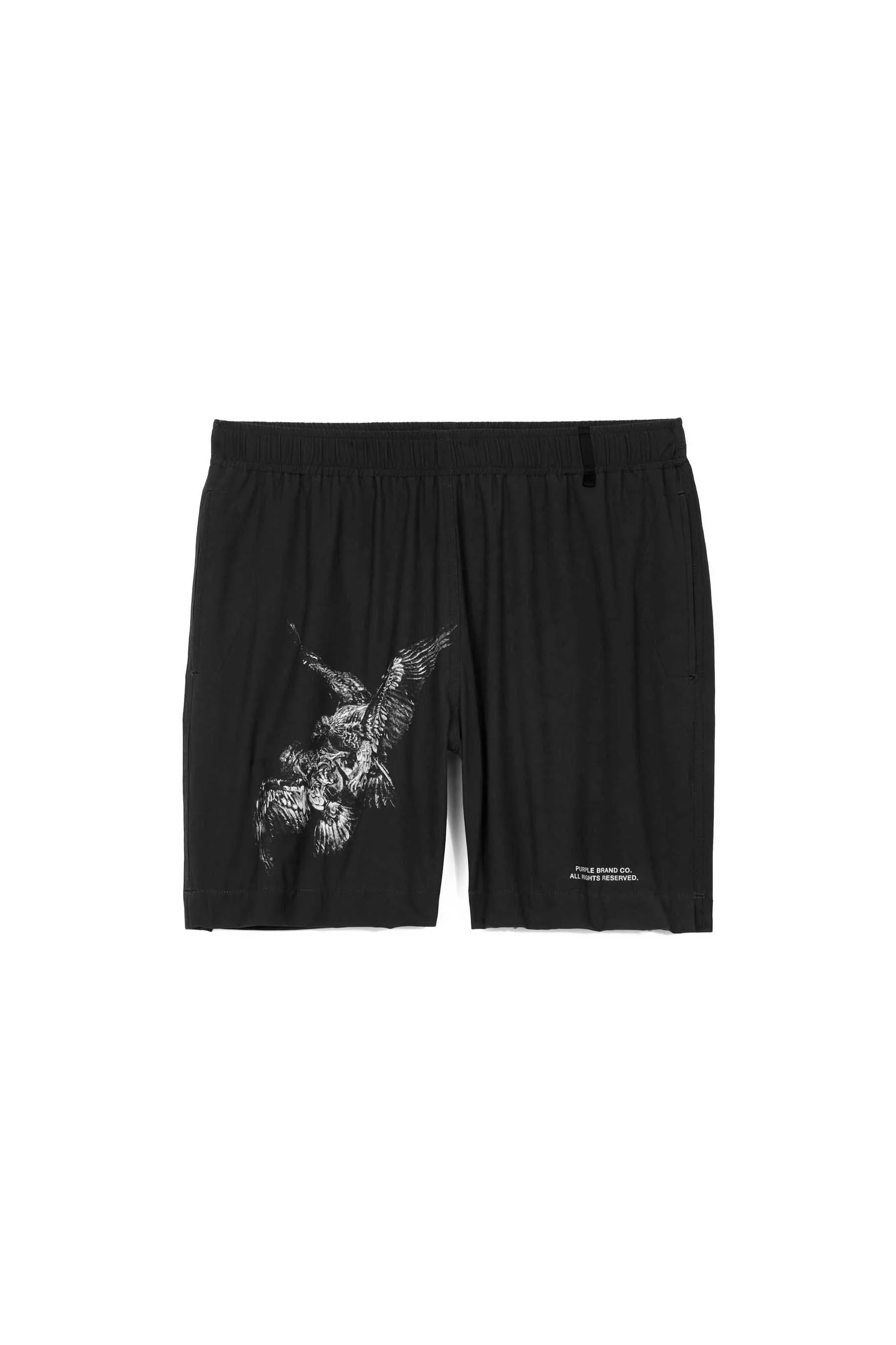 P504 ALL-AROUND SHORT - Black Birds - Image 3