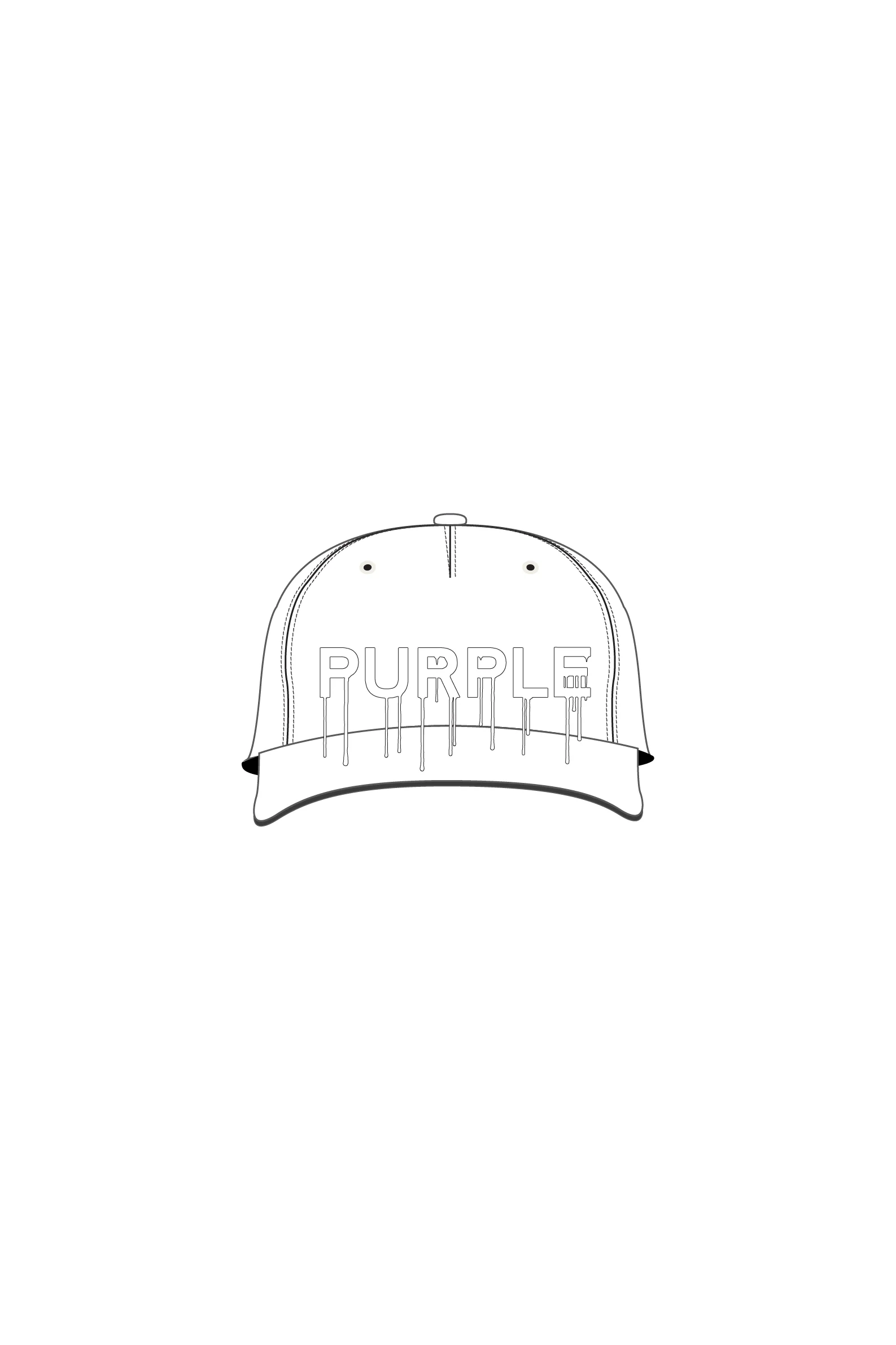 Purple Brand Trucker Hat