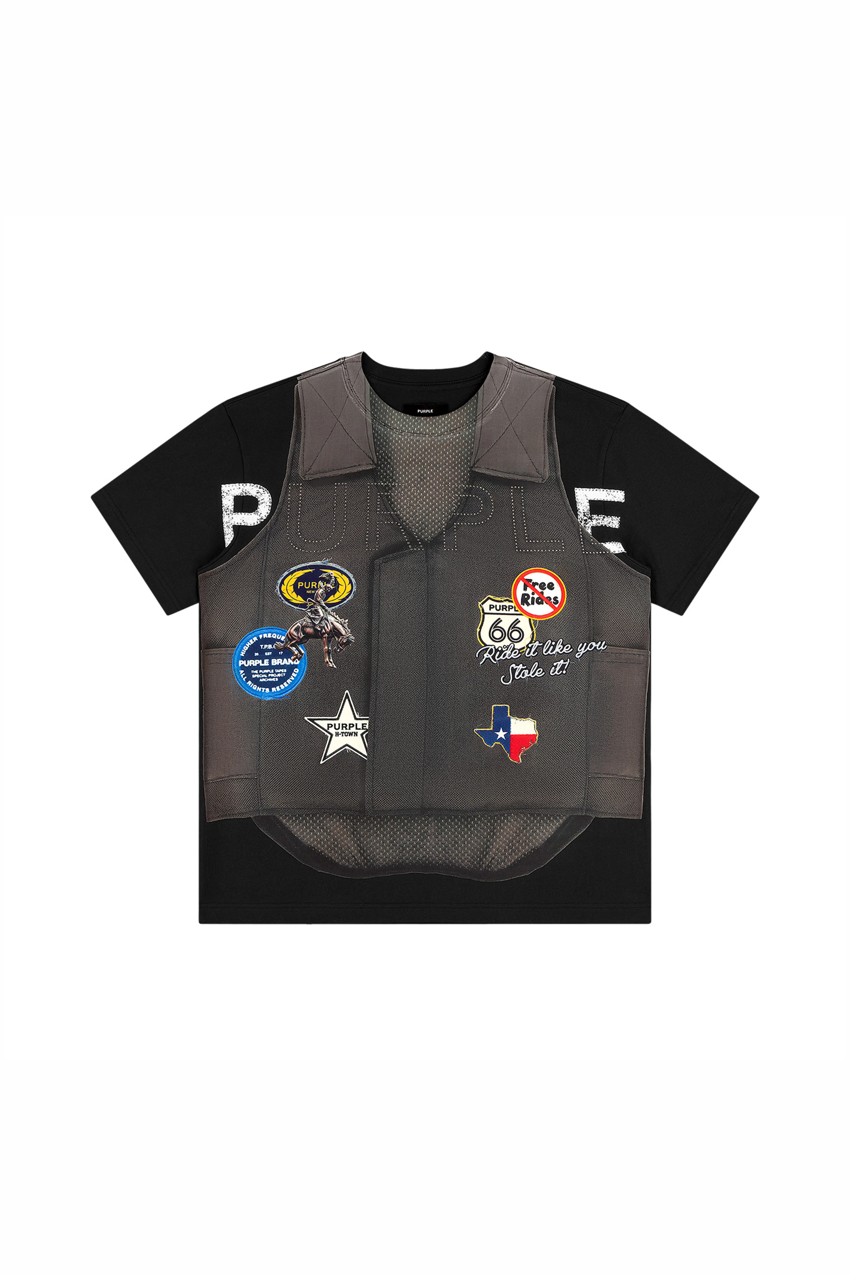 Riding Vest Tee - Image 3
