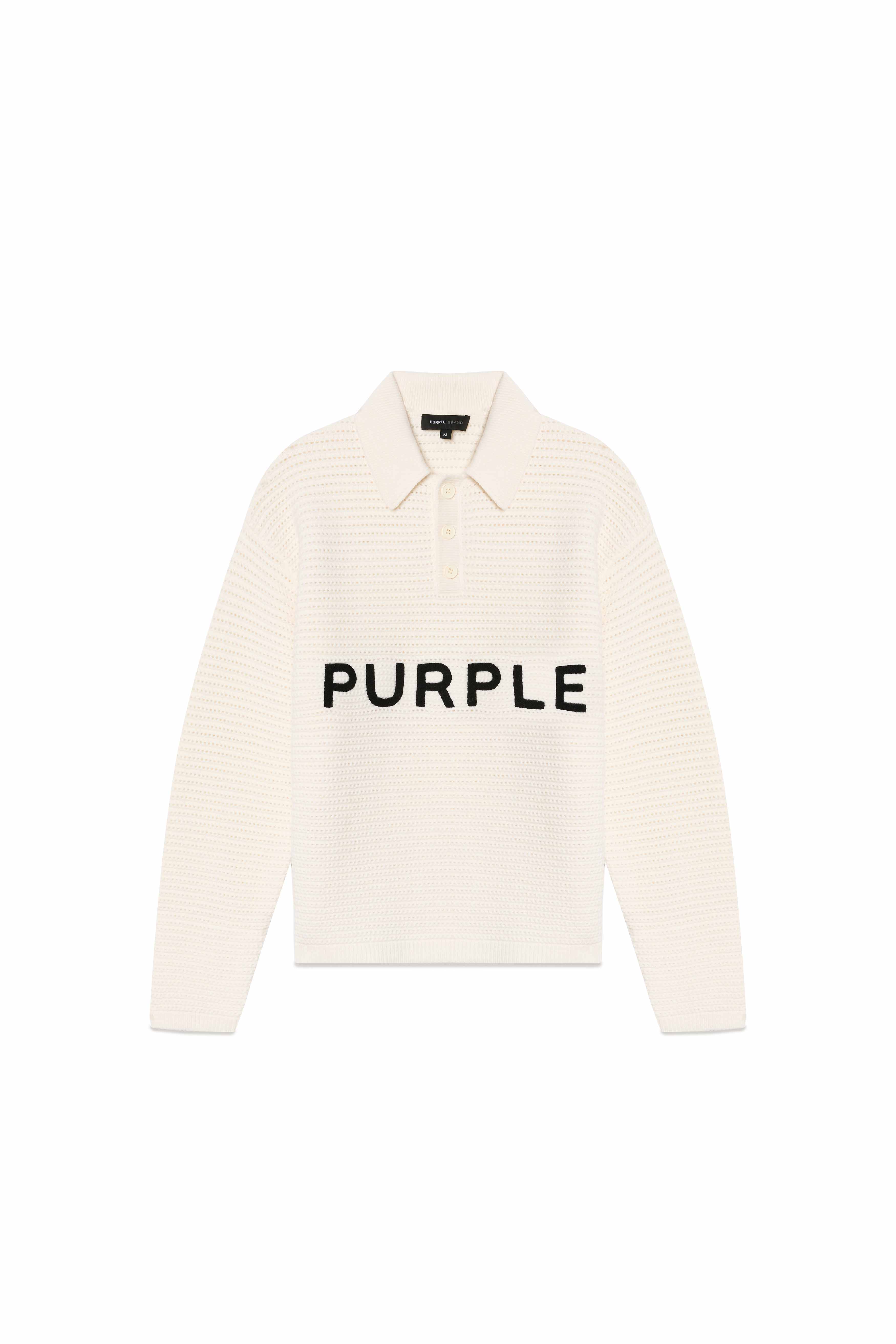 Wordmark Polo Sweater - Image 3