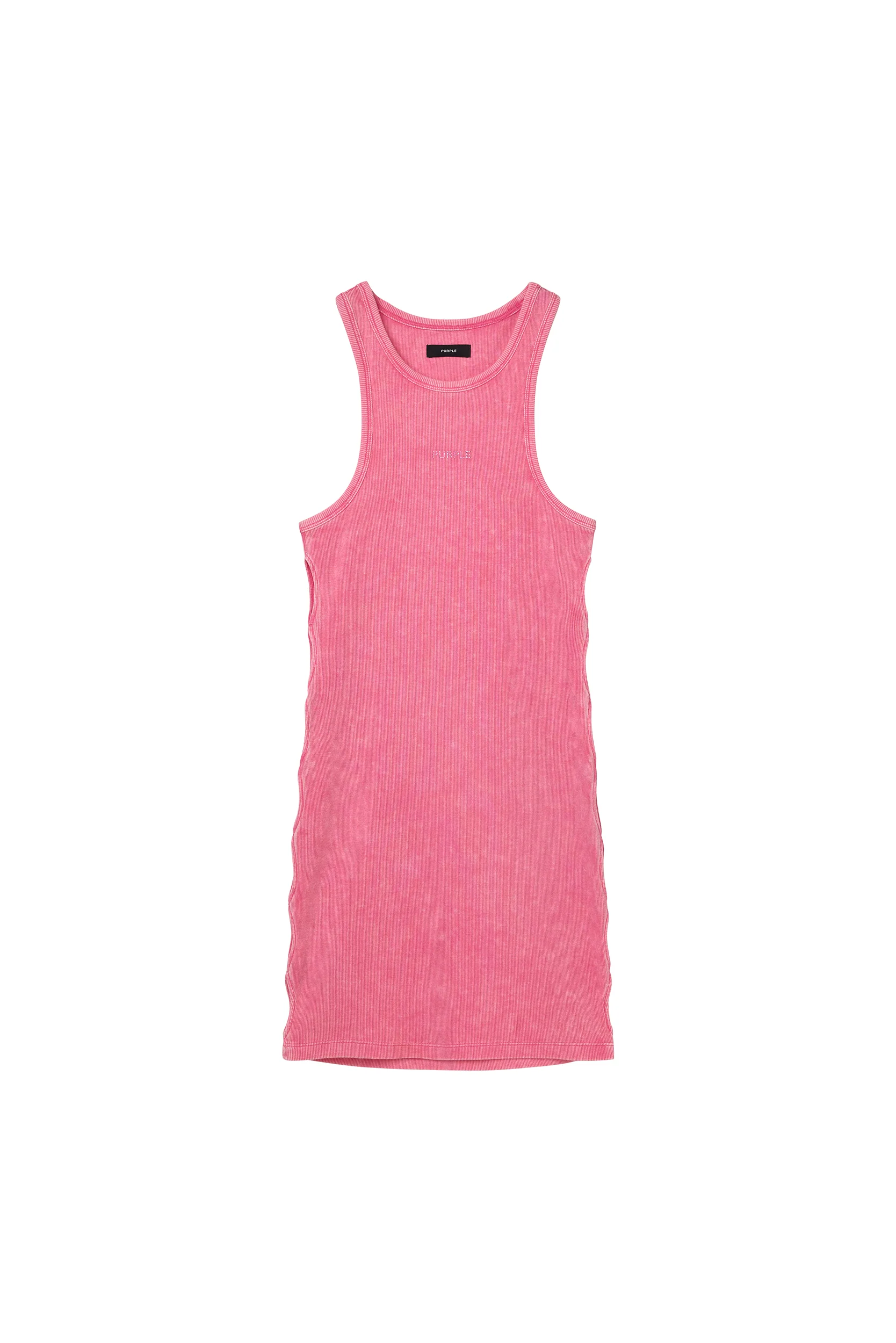 Wordmark Rib Cut Out Dress